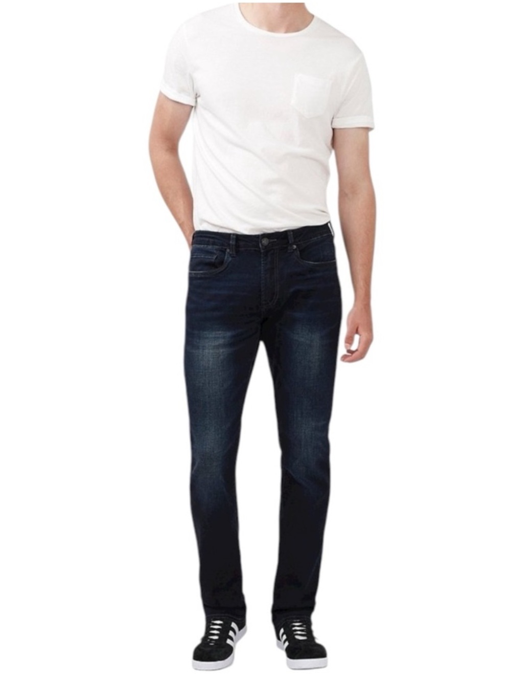 Buffalo David Bitton Men Six Straight Stretch Jeans Size 36x32